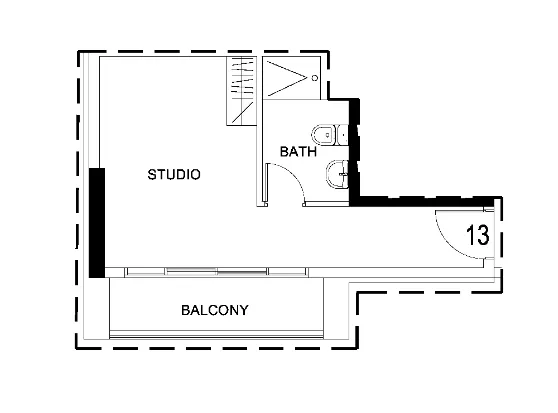 DAMAC Damac Hills 2 - Hotel Edge by Rotana floor plan