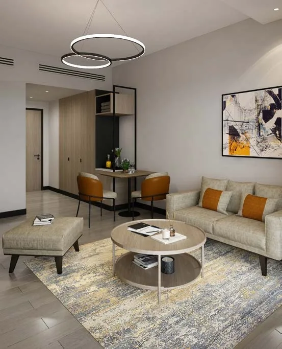 Interior at Damac Hills 2 - Hotel Edge by Rotana in Damac Hills 2 Dubai