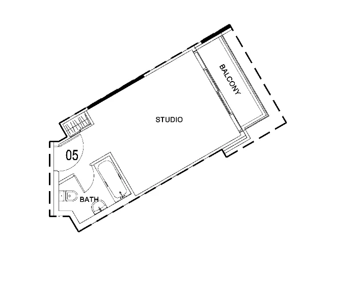 DAMAC Damac Hills 2 - Hotel Edge by Rotana floor plan