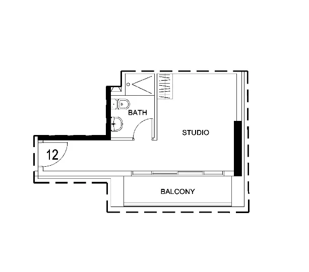 DAMAC Damac Hills 2 - Hotel Edge by Rotana floor plan