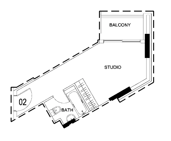 DAMAC Damac Hills 2 - Hotel Edge by Rotana floor plan