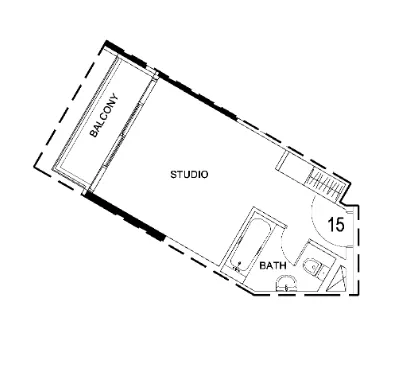 DAMAC Damac Hills 2 - Hotel Edge by Rotana floor plan