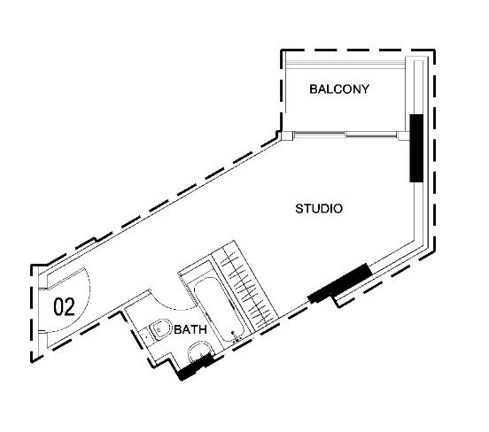 DAMAC Damac Hills 2 - Hotel Edge by Rotana floor plan