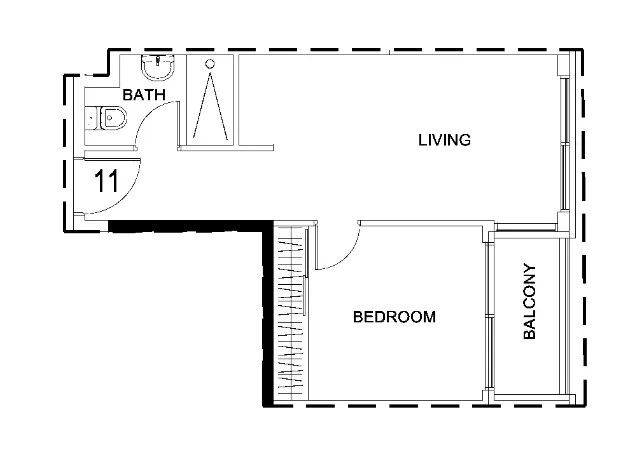 DAMAC Damac Hills 2 - Hotel Edge by Rotana floor plan