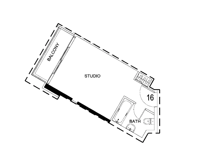 DAMAC Damac Hills 2 - Hotel Edge by Rotana floor plan