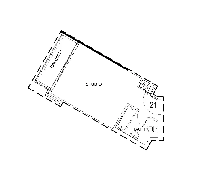 DAMAC Damac Hills 2 - Hotel Edge by Rotana floor plan