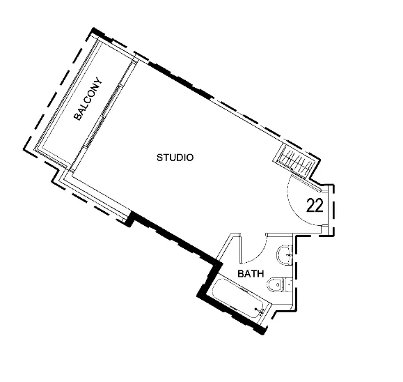 DAMAC Damac Hills 2 - Hotel Edge by Rotana floor plan