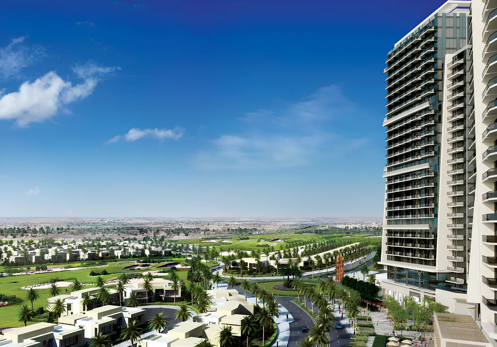 Exterior at Damac Hills - Artesia in Damac Hills Dubai