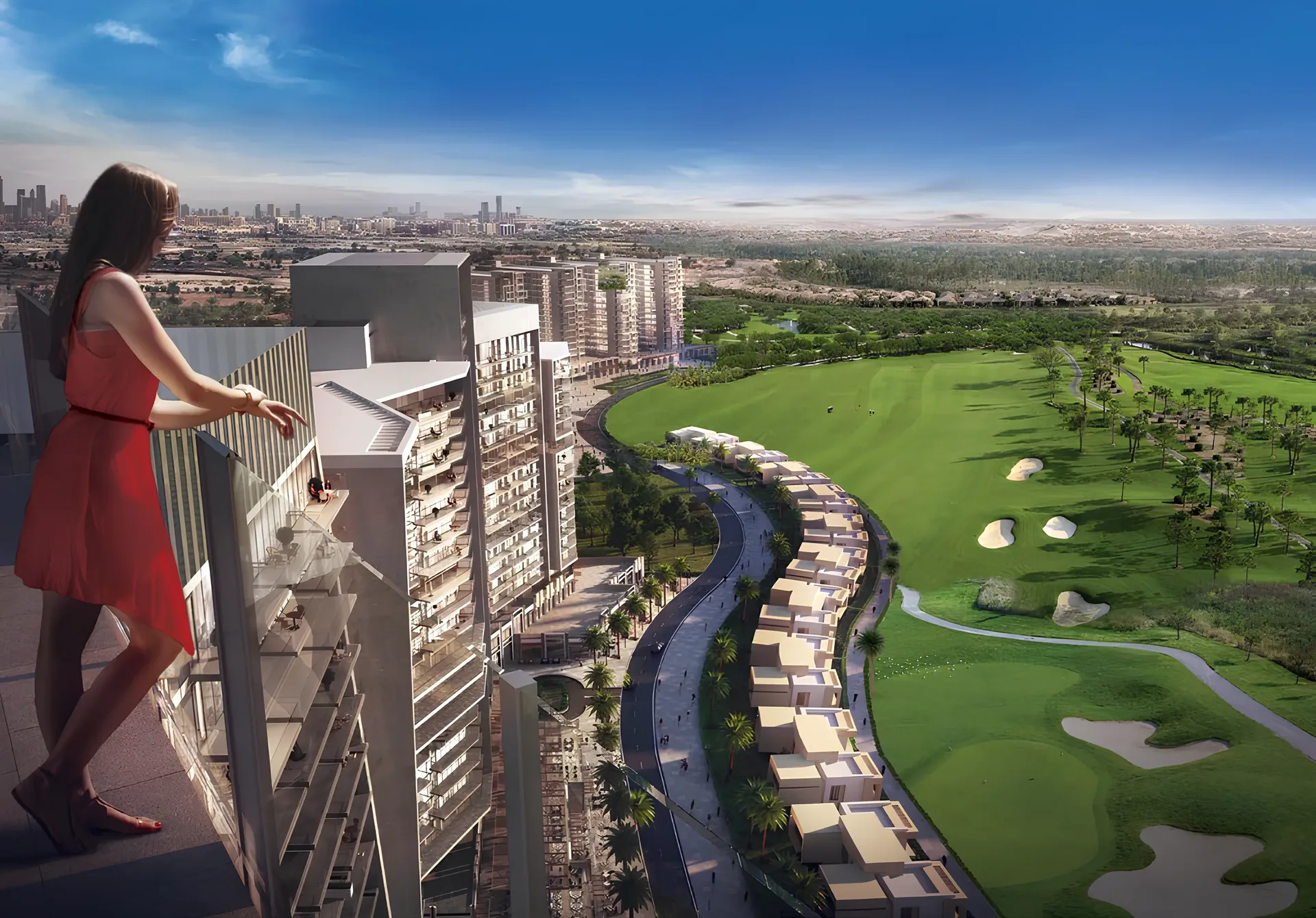 Exterior at Damac Hills - Artesia in Damac Hills Dubai