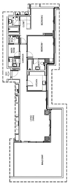 DAMAC Damac Hills - Golf Town floor plan
