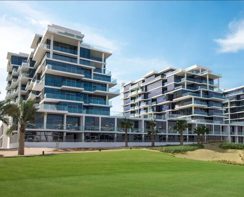 Exterior at Damac Hills - Golf Town in Damac Hills Dubai