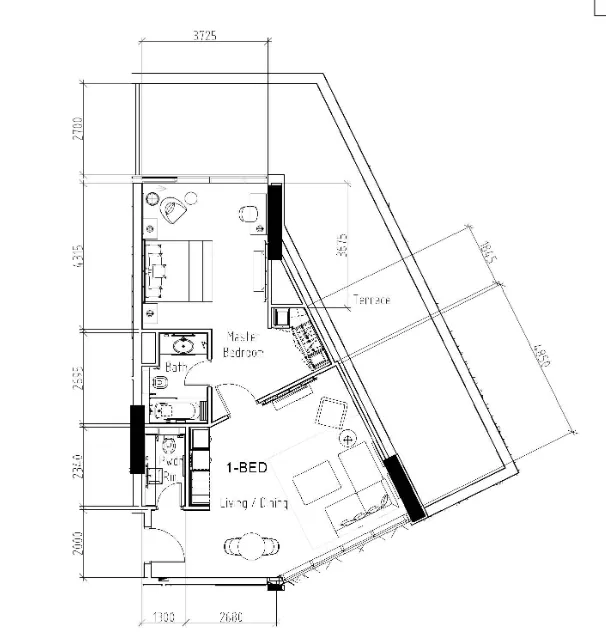DAMAC Damac Hills - Radisson Dubai floor plan
