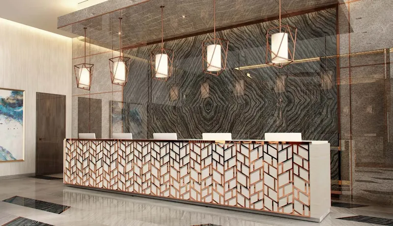 Lobby at Damac Hills - Radisson Dubai in Damac Hills Dubai