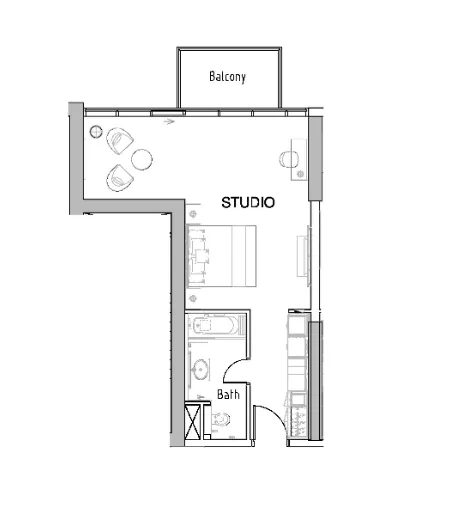 DAMAC Damac Hills - Radisson Dubai floor plan