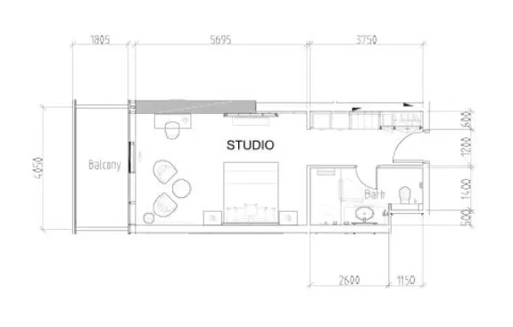 DAMAC Damac Hills - Radisson Dubai floor plan