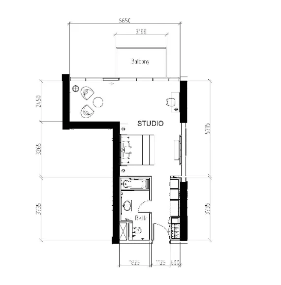 DAMAC Damac Hills - Radisson Dubai floor plan