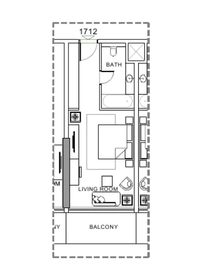 DAMAC Damac Hills - Radisson Dubai floor plan