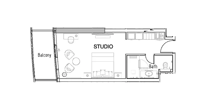DAMAC Damac Hills - Radisson Dubai floor plan