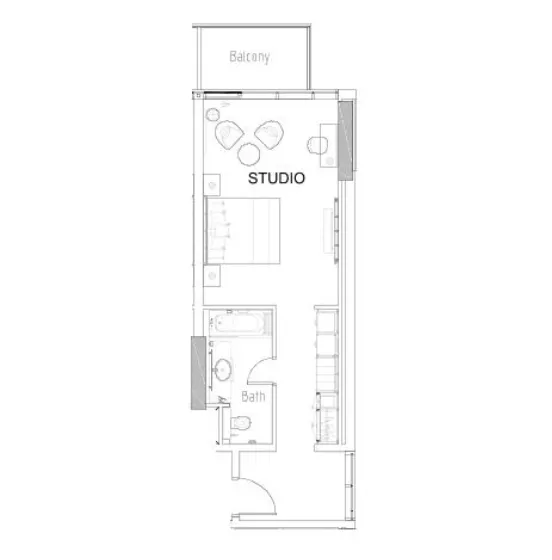 DAMAC Damac Hills - Radisson Dubai floor plan