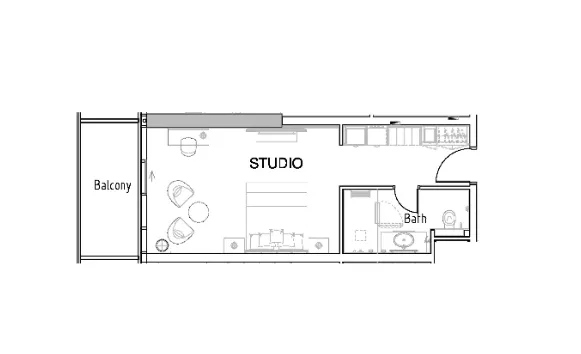 DAMAC Damac Hills - Radisson Dubai floor plan