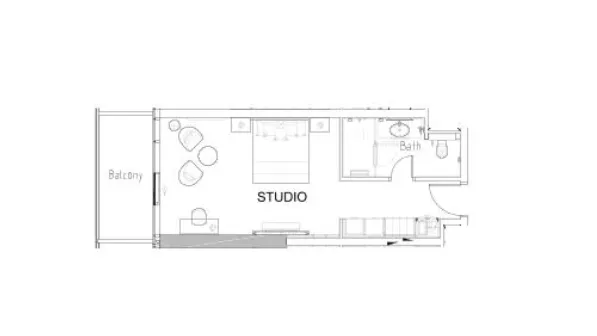 DAMAC Damac Hills - Radisson Dubai floor plan