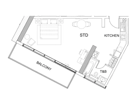 DAMAC Damac Hills - Radisson Dubai floor plan