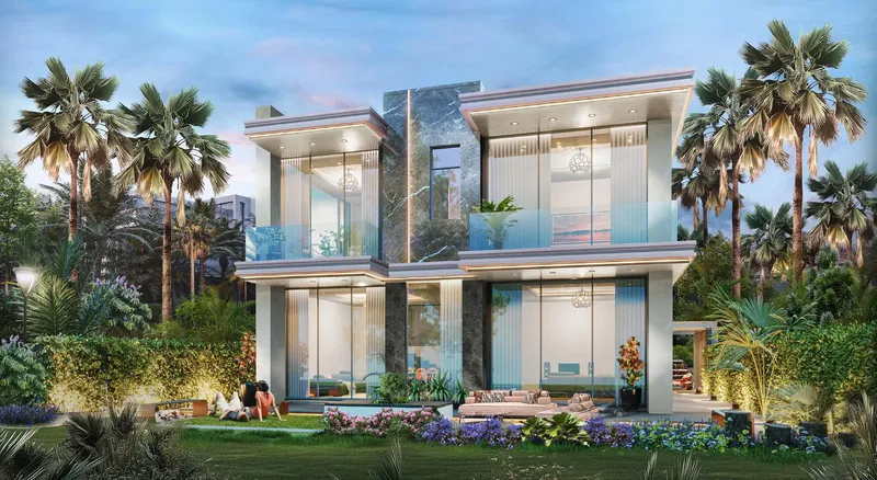 Exterior at Damac Islands Phase 1 and 2 in Damac Suncity Dubai