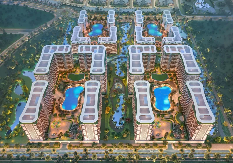 Exterior at Damac Lagoons Views Phase 3 in Damac Lagoons Dubai