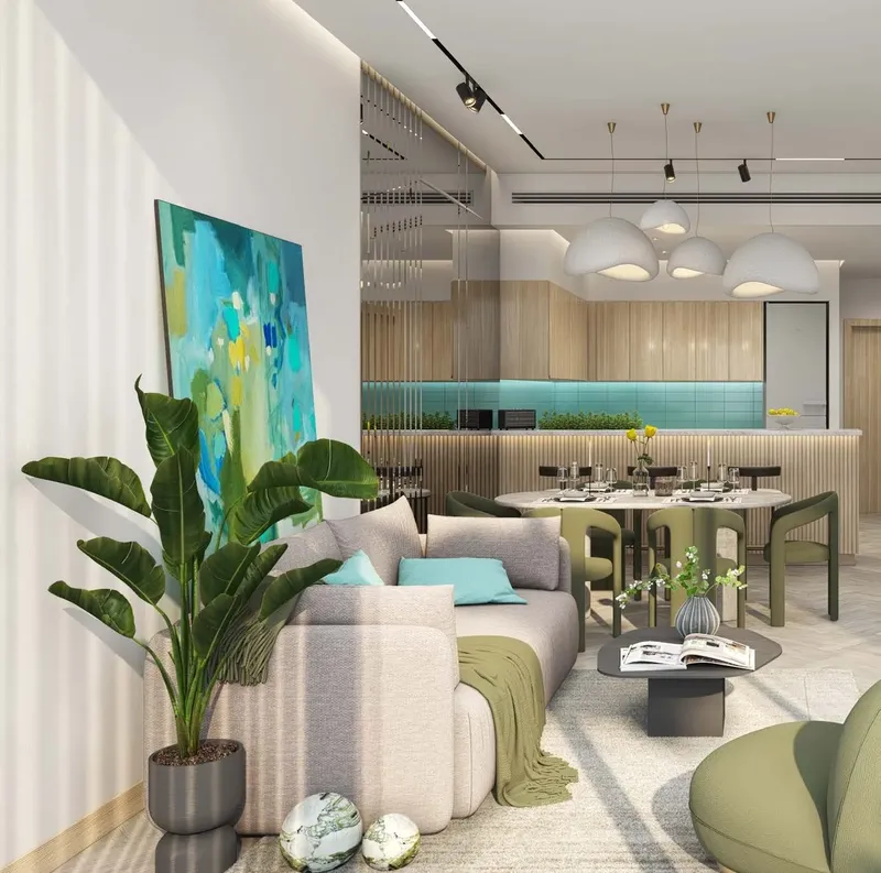 Interior at Damac Lagoons Views Phase 3 in Damac Lagoons Dubai