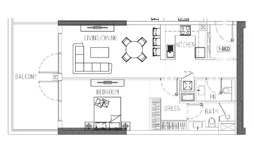 DAMAC Damac Riverside Views floor plan