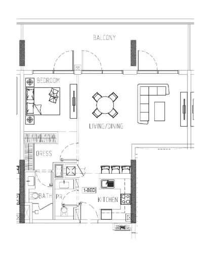 DAMAC Damac Riverside Views floor plan