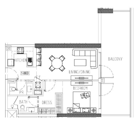 DAMAC Damac Riverside Views floor plan