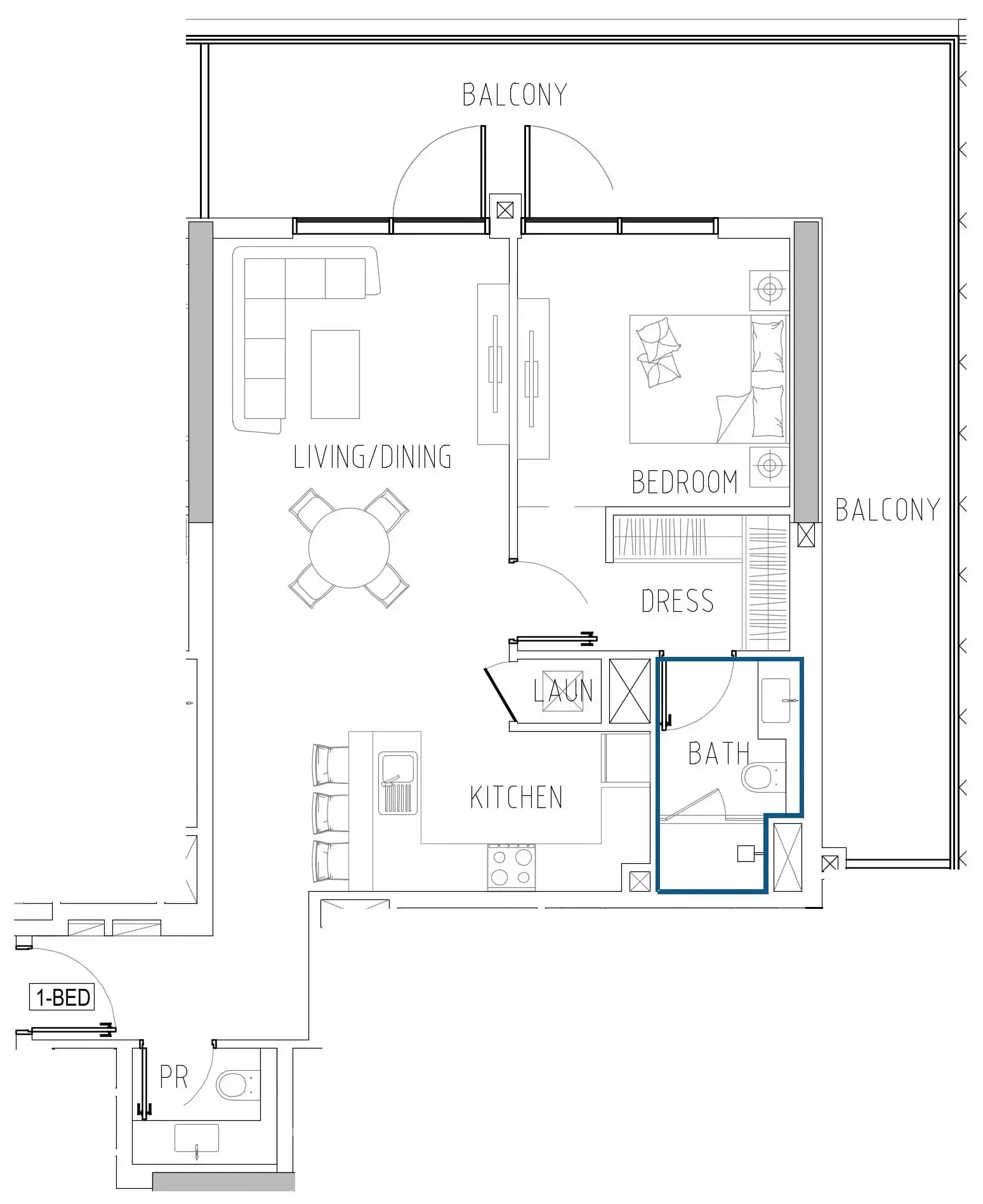 DAMAC Damac Riverside Views floor plan
