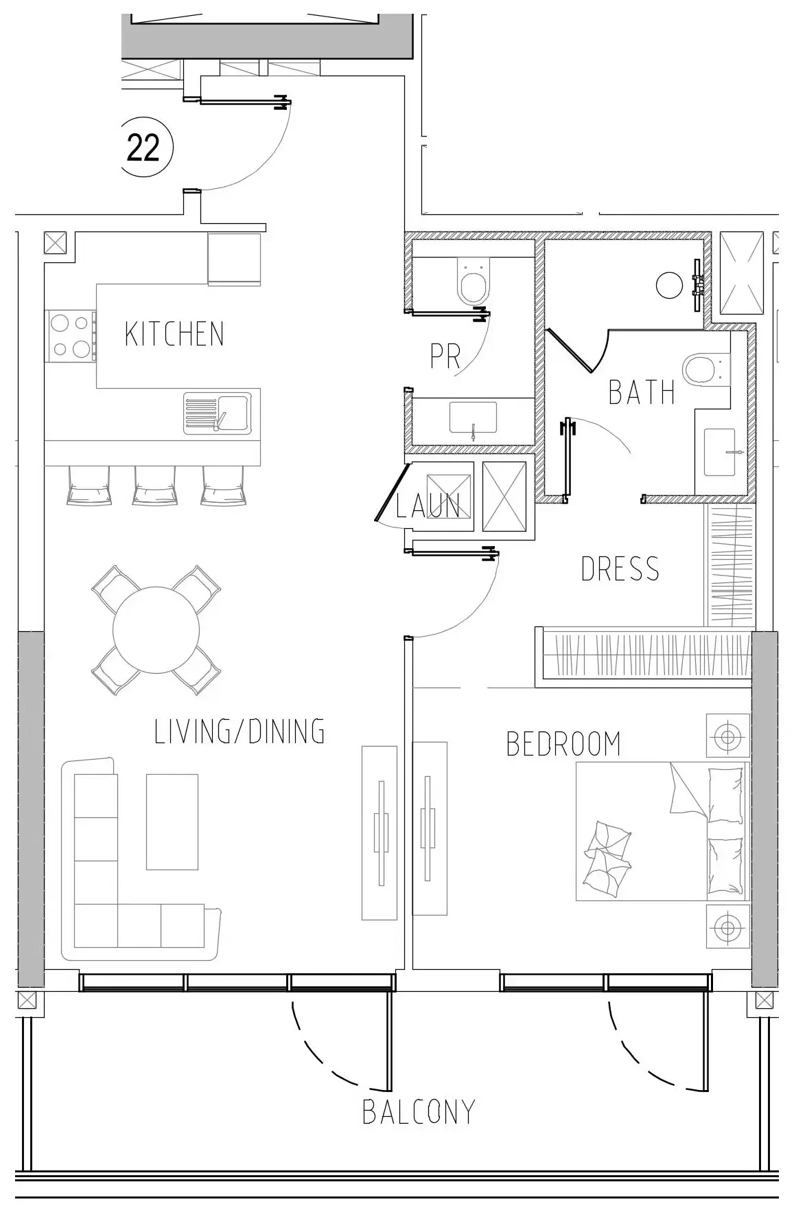 DAMAC Damac Riverside Views floor plan