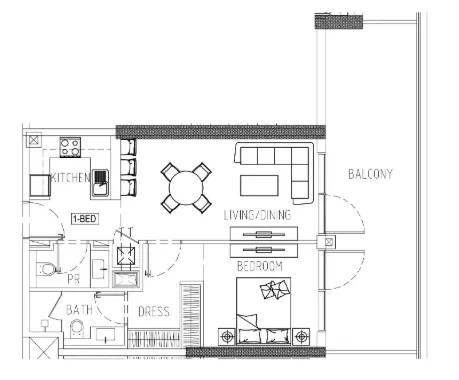 DAMAC Damac Riverside Views floor plan