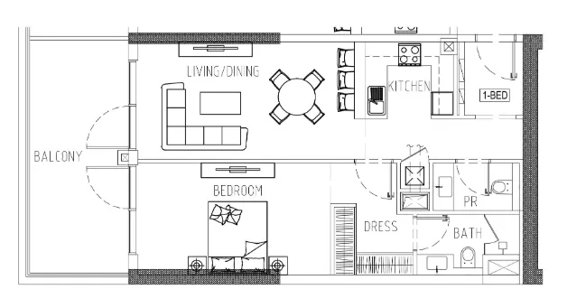 DAMAC Damac Riverside Views floor plan