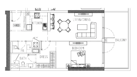 DAMAC Damac Riverside Views floor plan