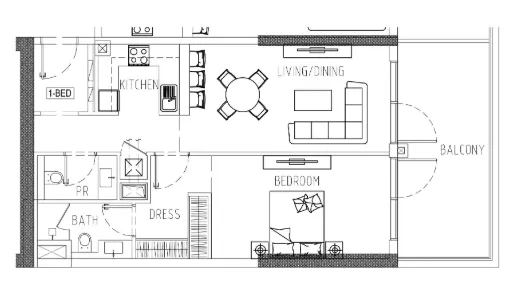 DAMAC Damac Riverside Views floor plan