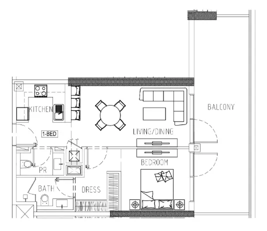 DAMAC Damac Riverside Views floor plan