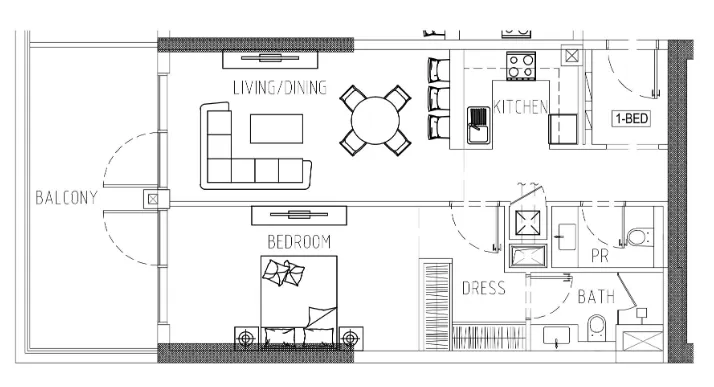 DAMAC Damac Riverside Views floor plan
