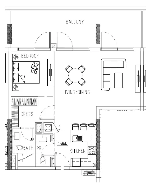DAMAC Damac Riverside Views floor plan