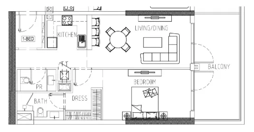 DAMAC Damac Riverside Views floor plan