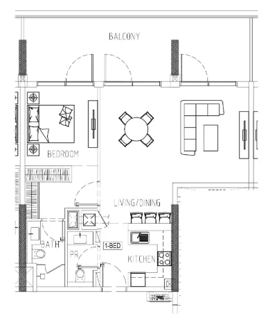 DAMAC Damac Riverside Views floor plan