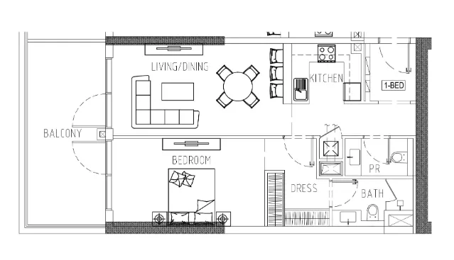 DAMAC Damac Riverside Views floor plan