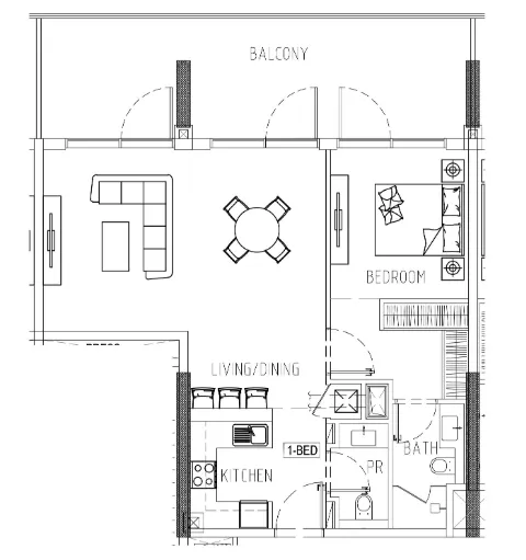 DAMAC Damac Riverside Views floor plan