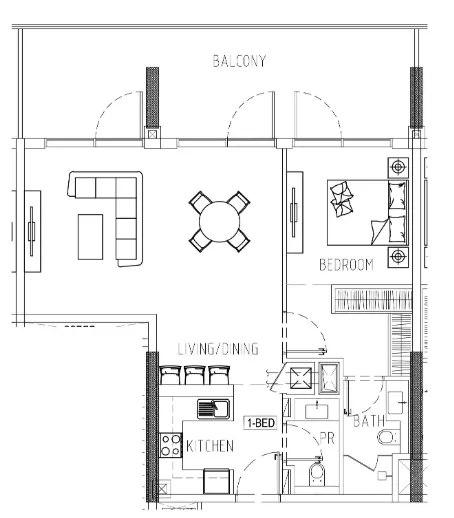 DAMAC Damac Riverside Views floor plan
