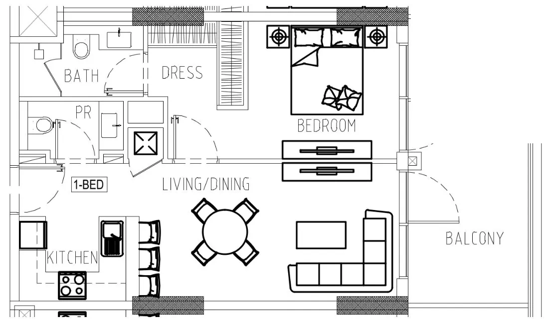 DAMAC Damac Riverside Views floor plan