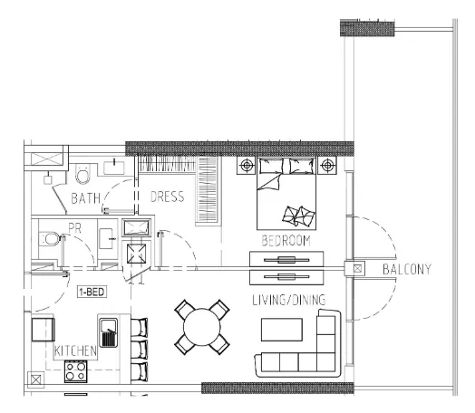 DAMAC Damac Riverside Views floor plan