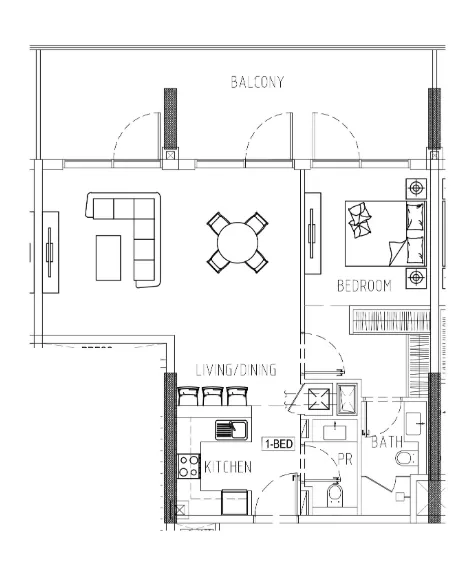 DAMAC Damac Riverside Views floor plan