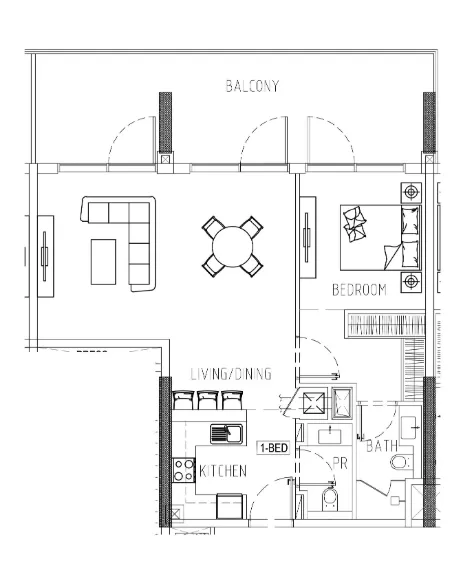 DAMAC Damac Riverside Views floor plan